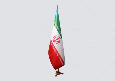 پرچم تشریفات ایران جنس لمینت