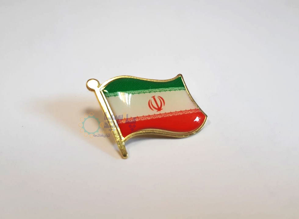 خرید اینترنتی بج سینه پرچم ایران